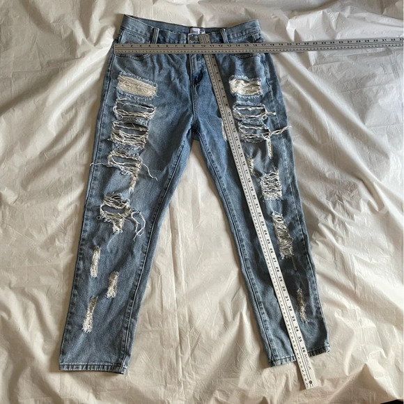 ๐ 90s Vibes Princess Polly Distressed High Waisted Jeans - Women's Size 10๐ - Picture 9 of 10
